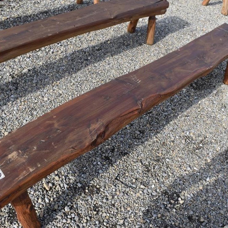RUSTIC WOOD BENCH 45968