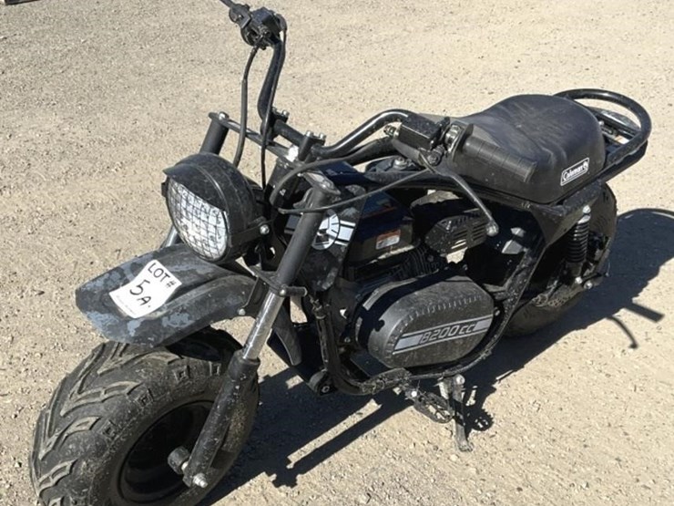 coleman-b200cc-mini-bike,-gas-image-1