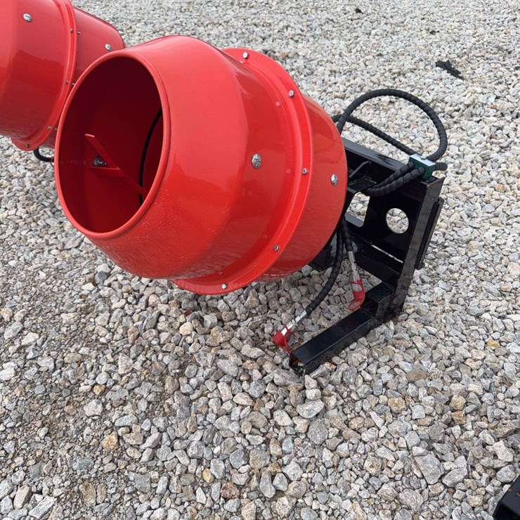 Hydraulic Concrete Mixer Attachment for Skid Steer