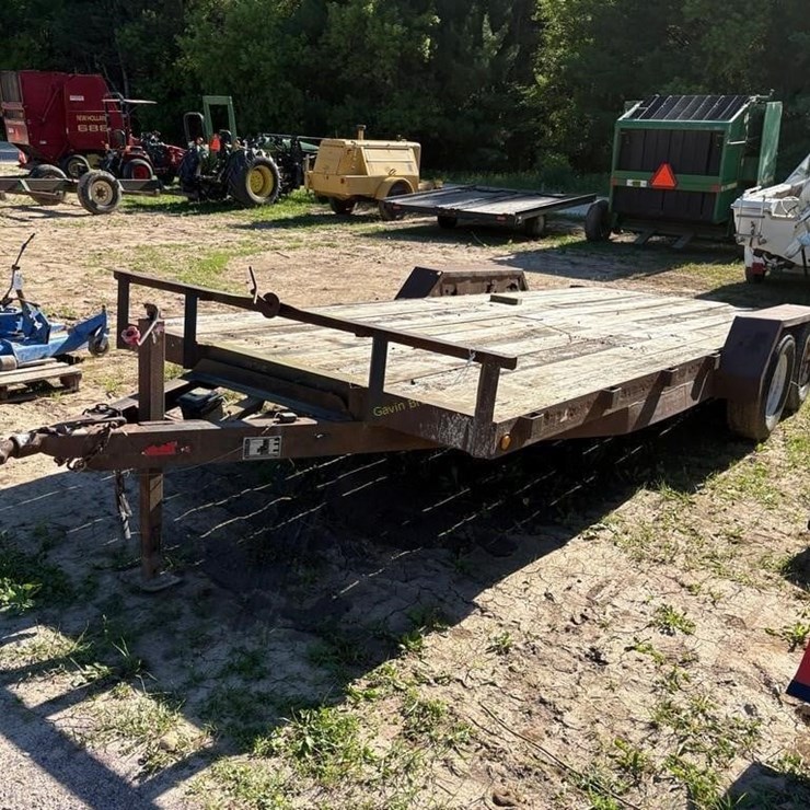 2000 Metal Works 81" x 18' Equipment Trailer