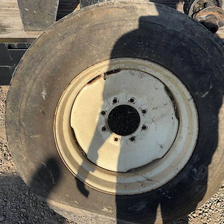 Goodyear Tire and 8 Bolt Rim - 295/75R225 Tire