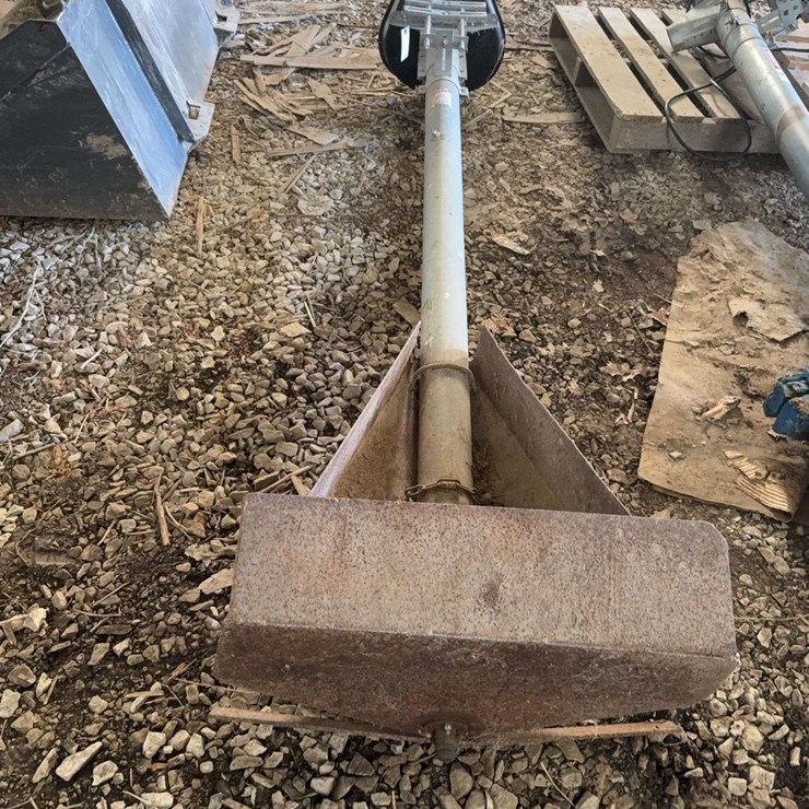 4'' x 7ft auger, no motor