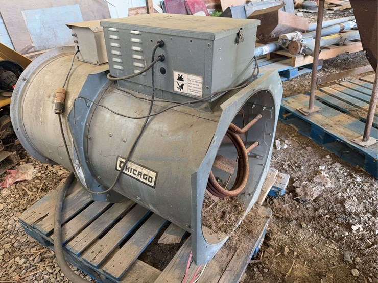 sukup-grain-bin-fan-and-burner,-3-phase,-bin-blew-down,-good-fan,-26''-image-4