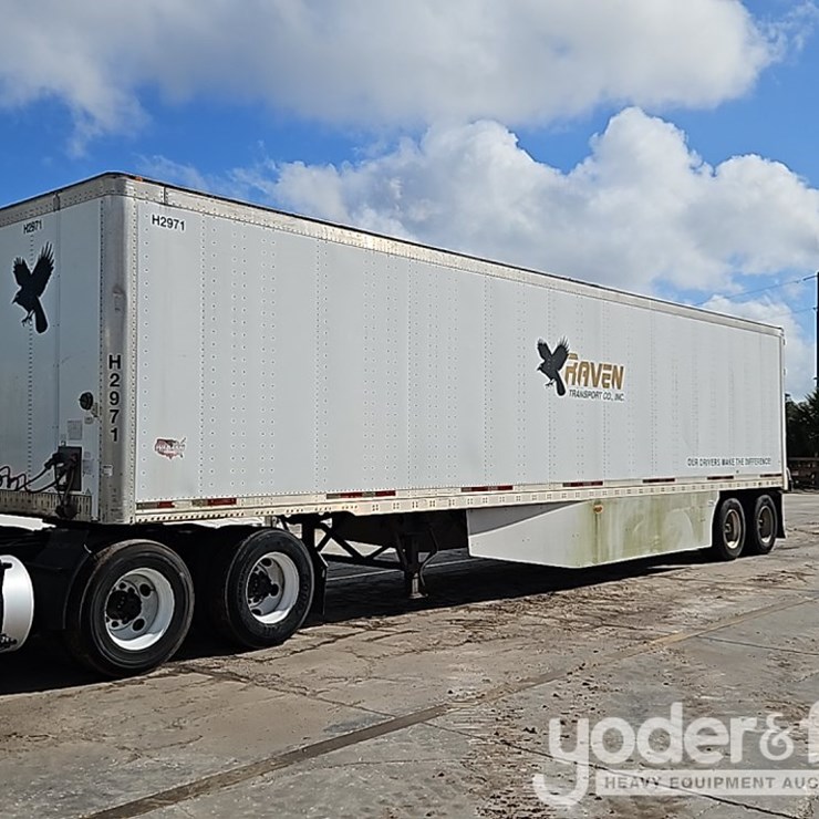 2011 Wabash 42' Tandem Axle Dry Van Trailer, 68,000lb GVWR