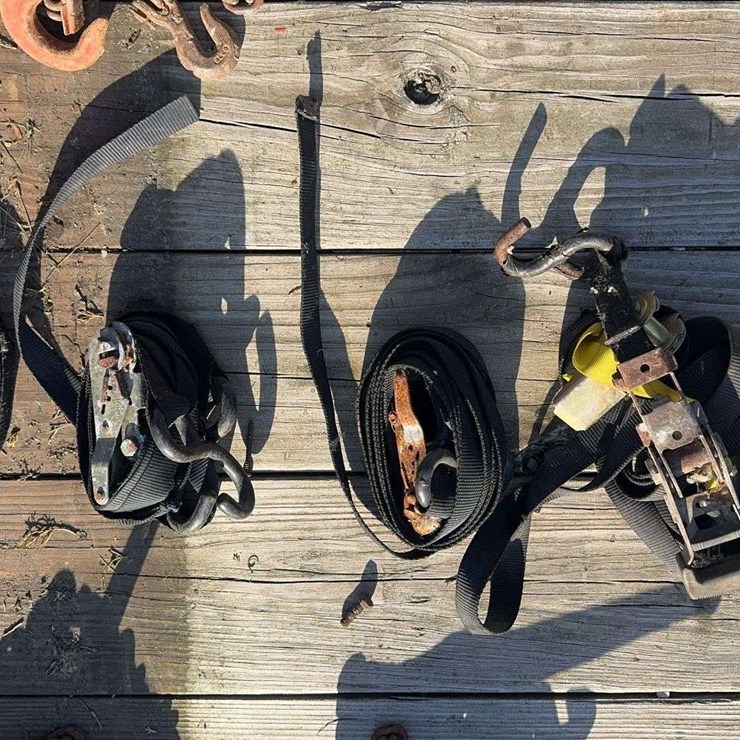 1” Ratchet Straps - Qty 4