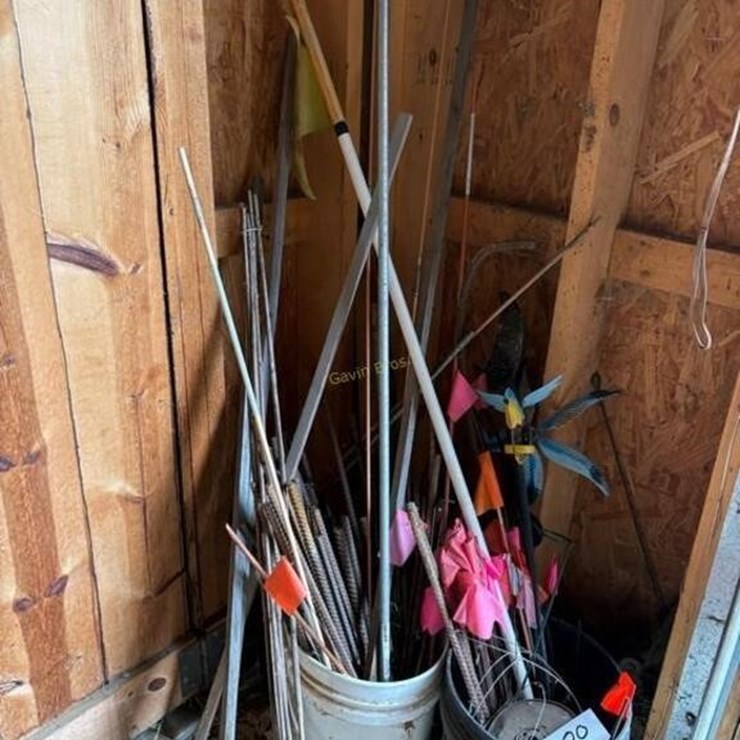 Assorted Rebar Pieces, Scrap etc