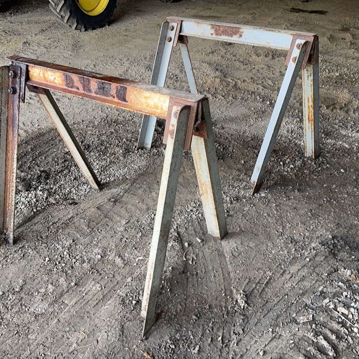Heavy Duty Sawhorses - 36” tall x 43” wide