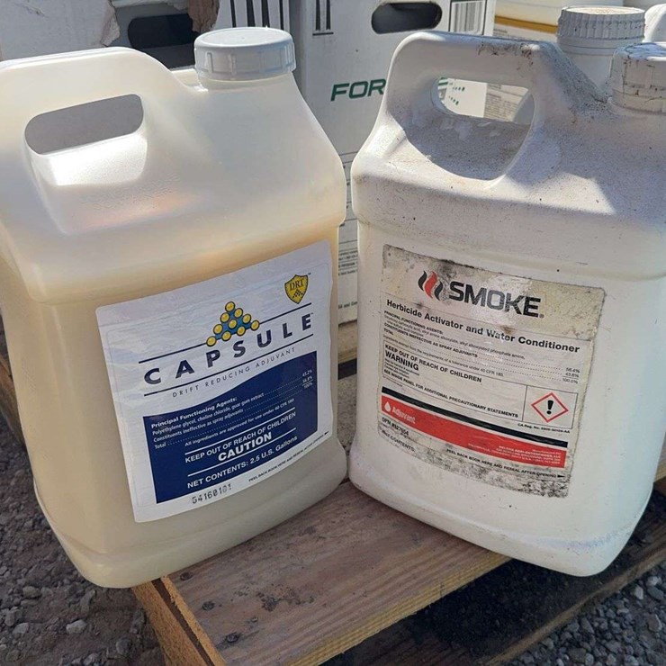 Capsule - Drift Adjuvant / Smoke - Water Conditioner - Qty. 1- 2.5 gal jug of each