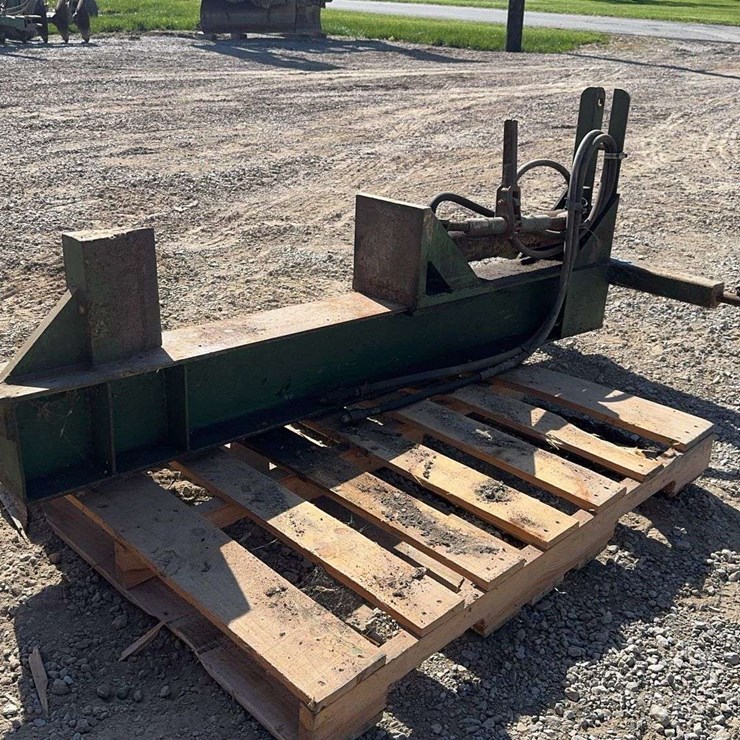 Heavy Duty 3pt Mounted Log Splitter - 6’ Long on 8” I beam