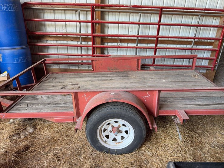 pull-type-5x10ft-trailer-with-title,-and-lights-image-1