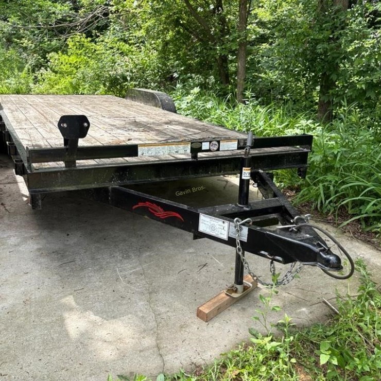2018 Trailerman 18' + 2' Tandem Trailer