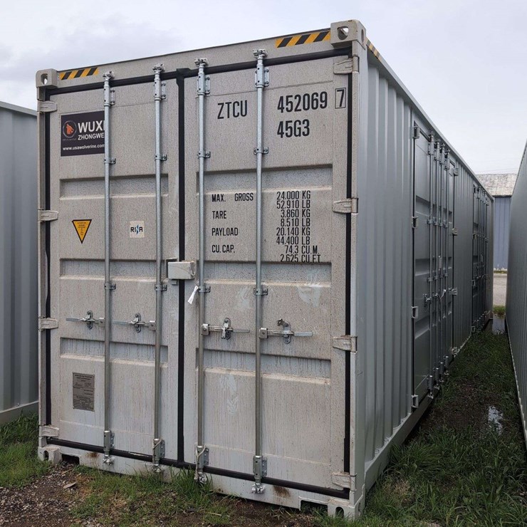 40 Ft One Way Shipping Container 2 Multi Door - ZTCU452069745G3