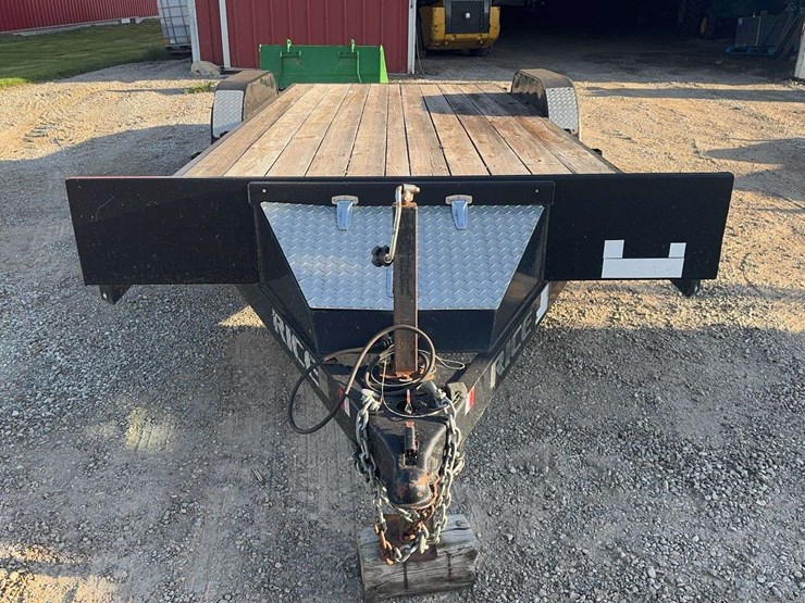 20’-rice-flatbed-bumper-pull-trailer---ramps-and-2’-dovetail-image-7
