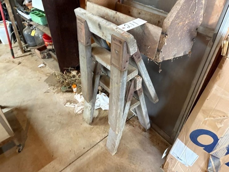 small-wood-saw-horses,-tool-box-etc-image-3