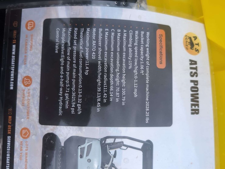 ats-mini-excavator-ats-me18---11.4-hp---grey-image-8