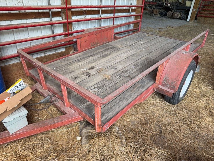 pull-type-5x10ft-trailer-with-title,-and-lights-image-3