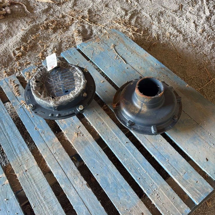 2 Concrete Floor Drains