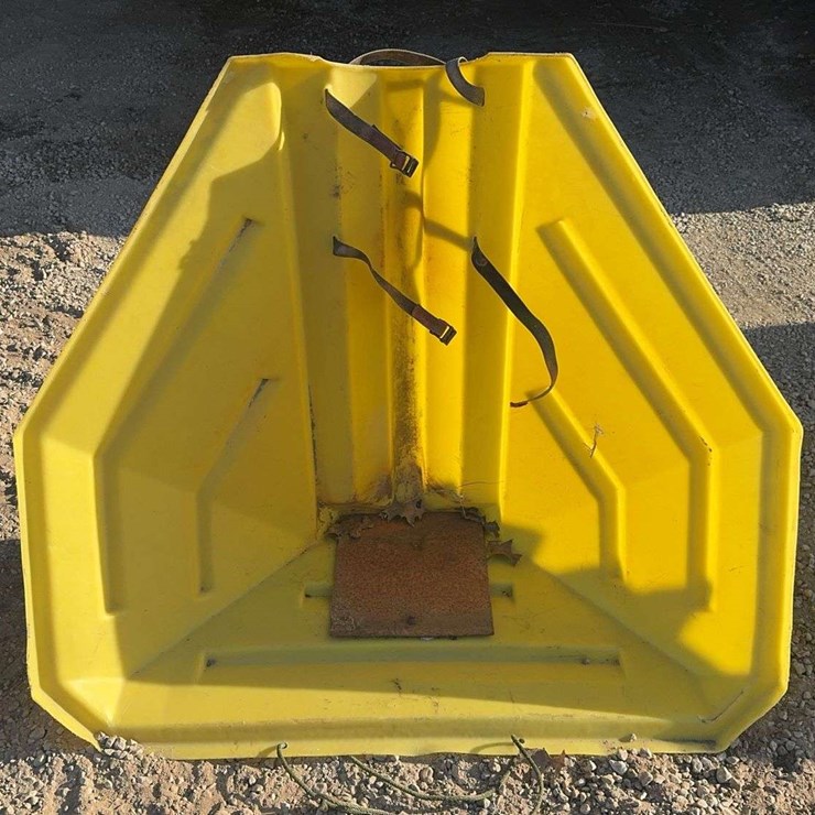 Poly Auger Hopper - 4’ wide w/ Metal Support