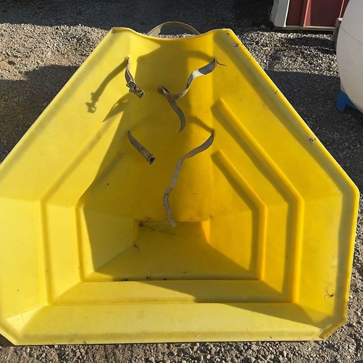 Poly Auger Hopper - 4’ wide