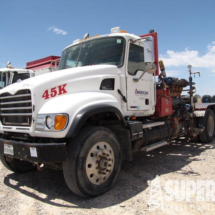 (x) (6-10) 2006 MACK CU713 T/A Kill Truck, VIN-1M2...