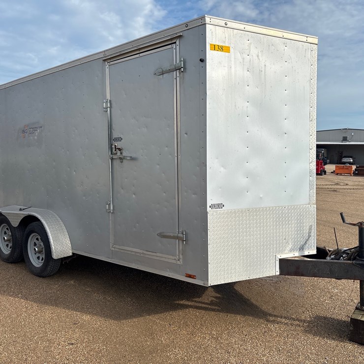 #3638 • 2016 FOREST RIVER ECONOMY HAULER CARGO TRAILER