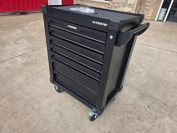 #4068-•-onshine-7-drawer-rolling-tool-cabinet-with-421-tools-image-2