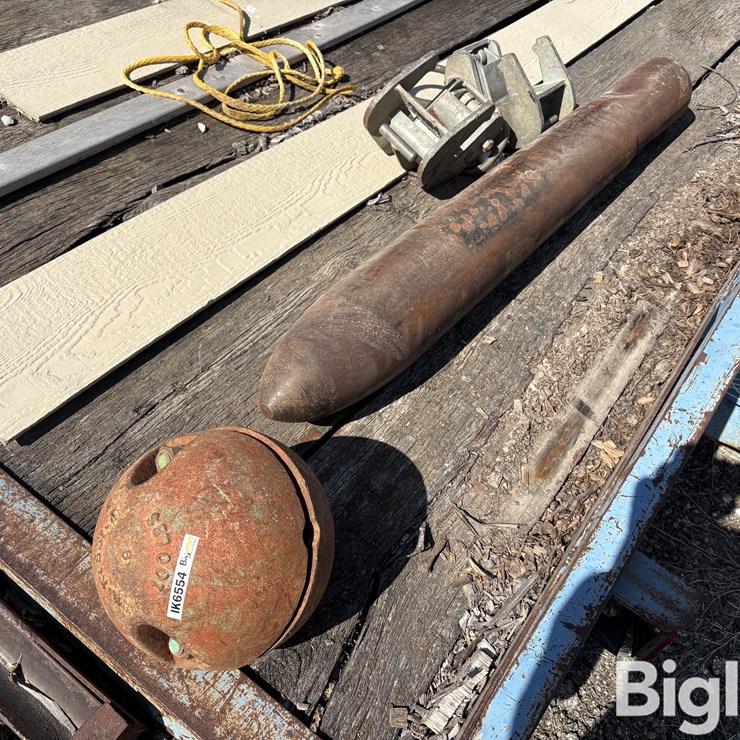 Split Overhaul Ball, Lifting Clamp And Hydraulic Breaker
