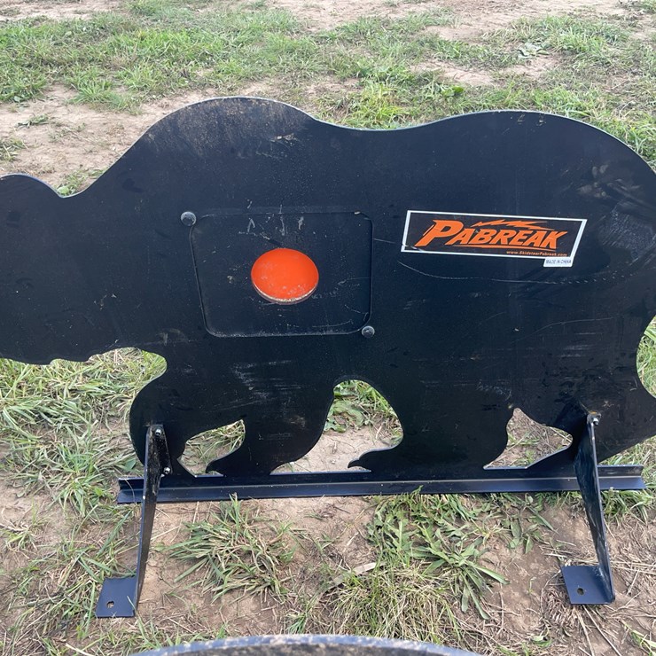PABREAK Bear Shaped Reactive Shooting Target