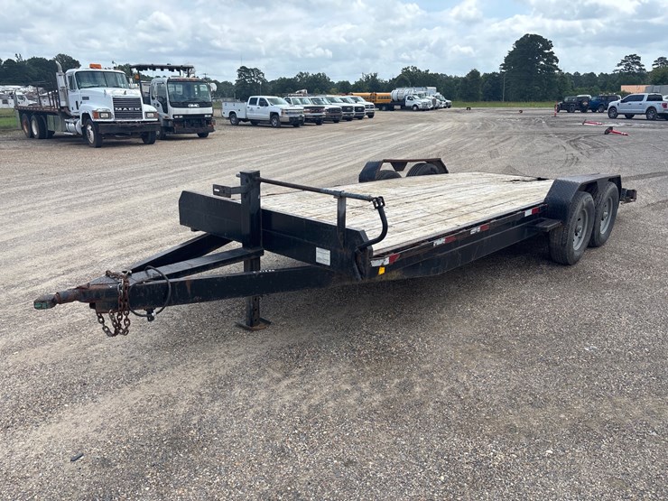 #3634-•-20ft-equipment-trailer---vin-unknown-|-no-title-image-1