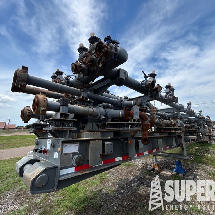 (9-20) 2012 ENERFLOW MT125 12-Station Frac Manifol...