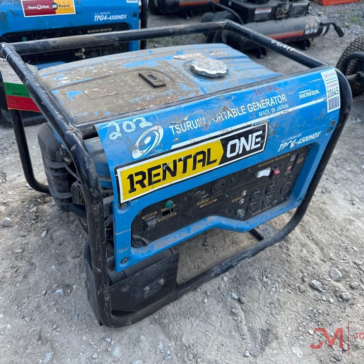 TSURUMI TPG4-4500HDX PORTABLE GENERATOR