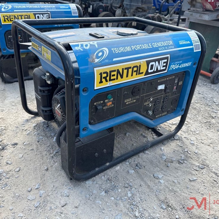 TSURUMI TPG4-4500HDX PORTABLE GENERATOR