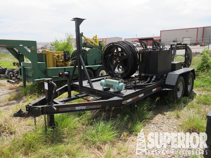(4-14)-14'l-bumper-pull-power-swivel-trailer,-w/-s...-image-2