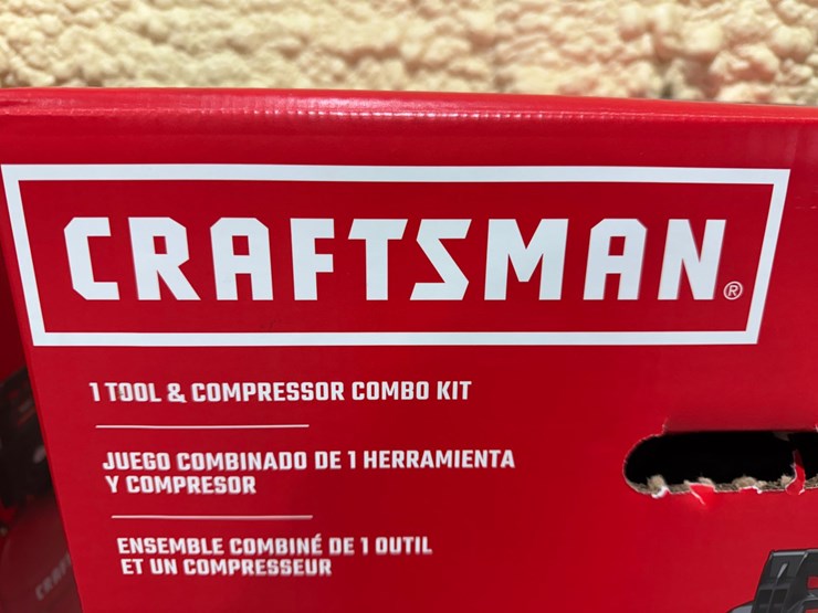 #49791-•-unused-craftsman-6-gallon-air-compressor-w/18-gauge-brad-nailer-image-9