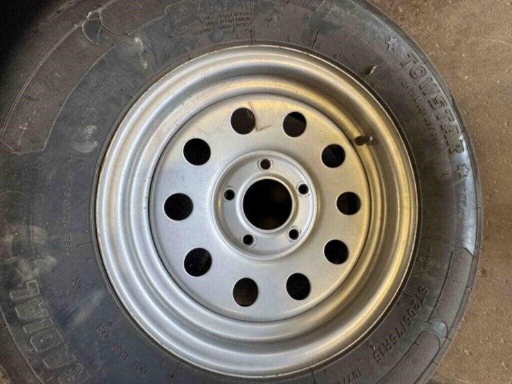 2-tires,-3-wheels,-205/75r-15,-5-hole-image-2