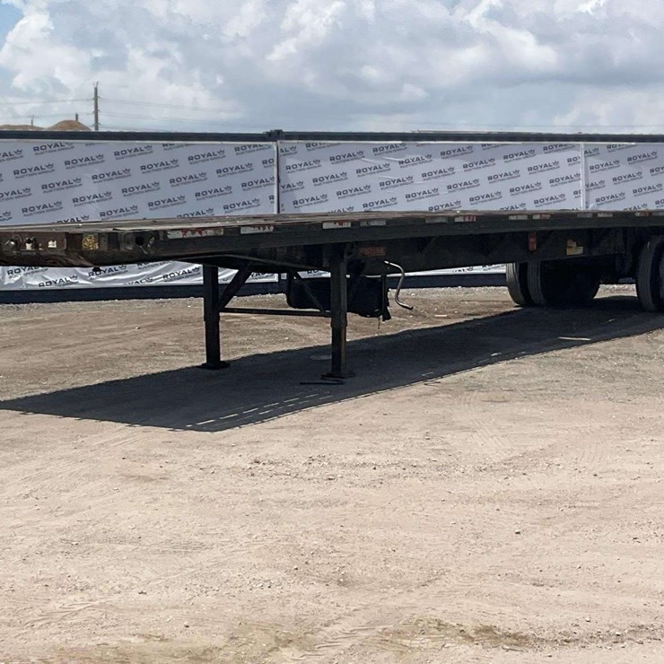 2007 48ft. Fontaine FTW-5-8048SLW 38 Ton T/A Flatbed Trailer