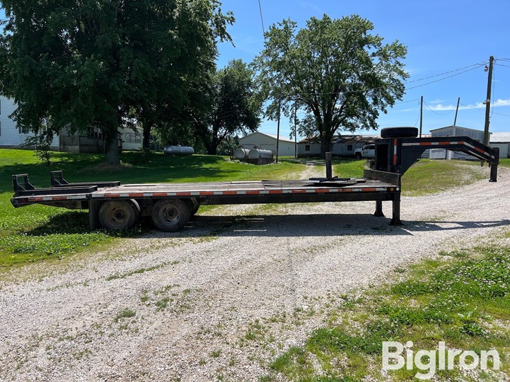 1989-durcholtz-25’-t/a-gooseneck-flatbed-trailer-image-4