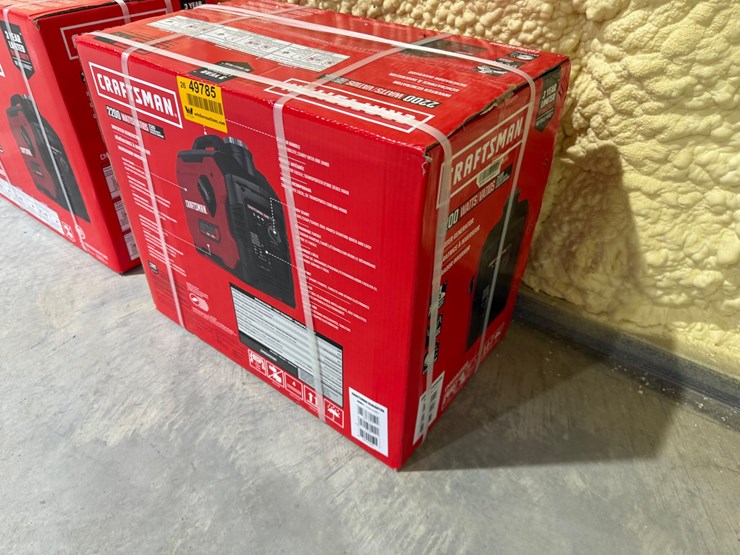 #49785-•-unused-craftsman-2200-watt-invertor-generator-image-2