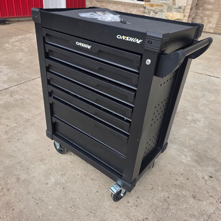 #4066 • ONSHINE 7 DRAWER ROLLING TOOL CABINET WITH 421 TOOLS