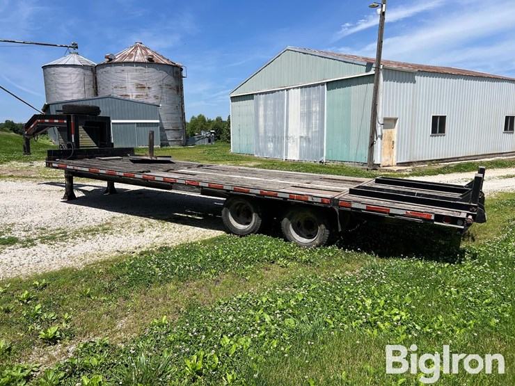 1989-durcholtz-25’-t/a-gooseneck-flatbed-trailer-image-7