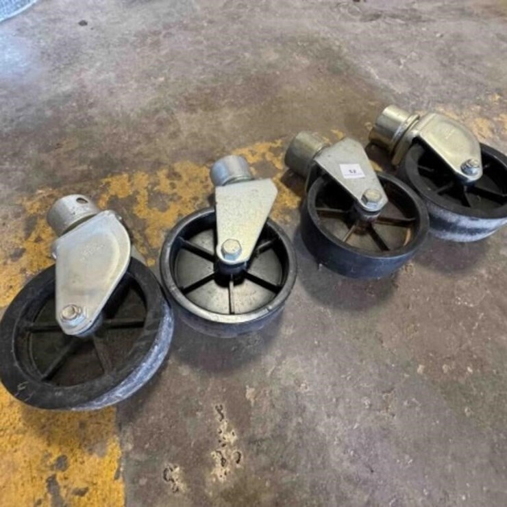 4- 6" CASTOR WHEELS