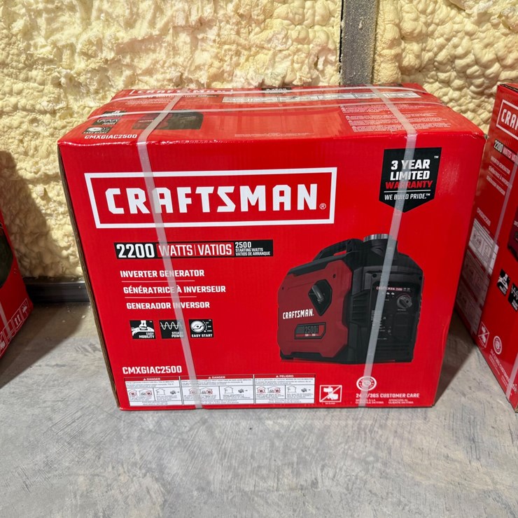 #49786 • Unused Craftsman 2200 Watt Invertor Generator