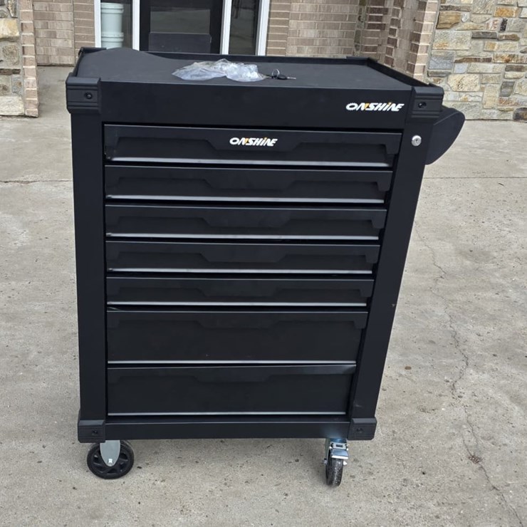#4068 • ONSHINE 7 DRAWER ROLLING TOOL CABINET WITH 421 TOOLS