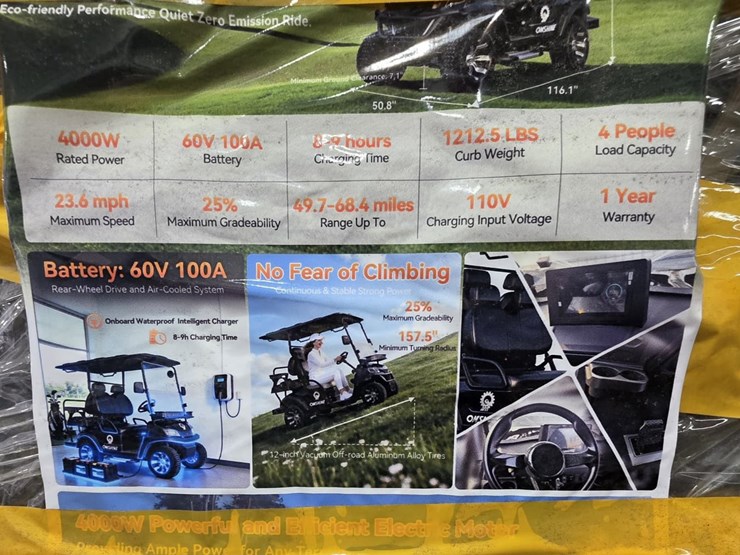 #4099-•-onshine-4-seater-electric-golf-cart-image-9