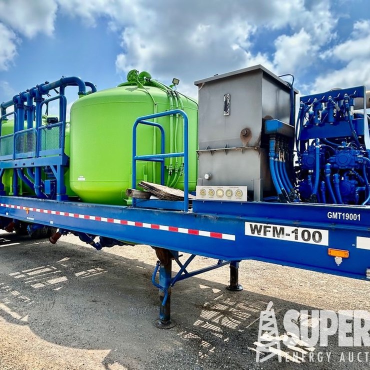 (x) (9-16) 2011 WILCO 100-Bbl Batch Mixer, p/b CAT...