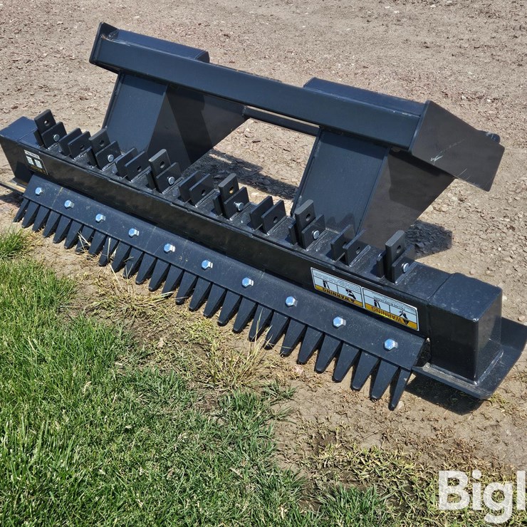 2025 Wolverine RPR-12-72W Dual Action Soil Rake/Ripper Skid Steer Attachment