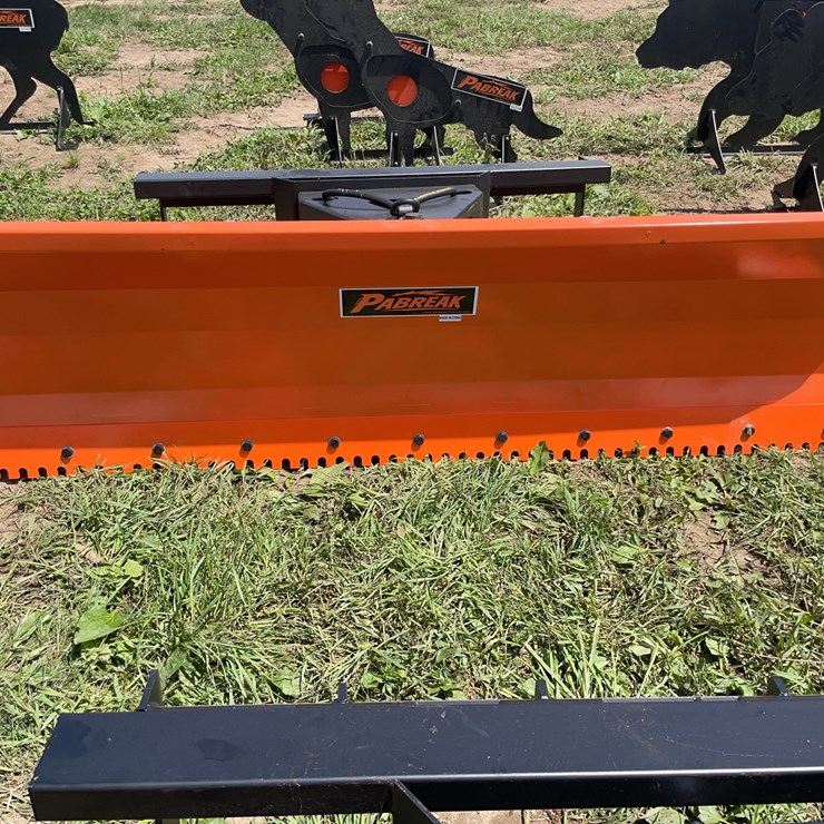 PABREAK Skid Steer Hydraulic Dozer Blade