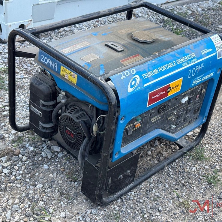 TSURUMI TPG4-4500HDX PORTABLE GENERATOR