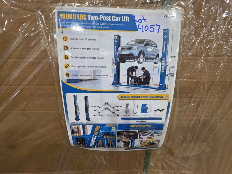 #4057-•-onshine-10000-lbs-2-post-car-lift-image-1