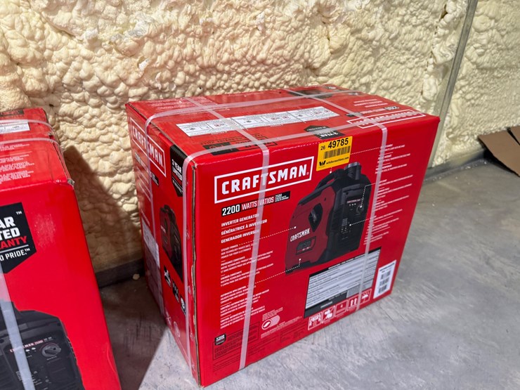 #49785-•-unused-craftsman-2200-watt-invertor-generator-image-3